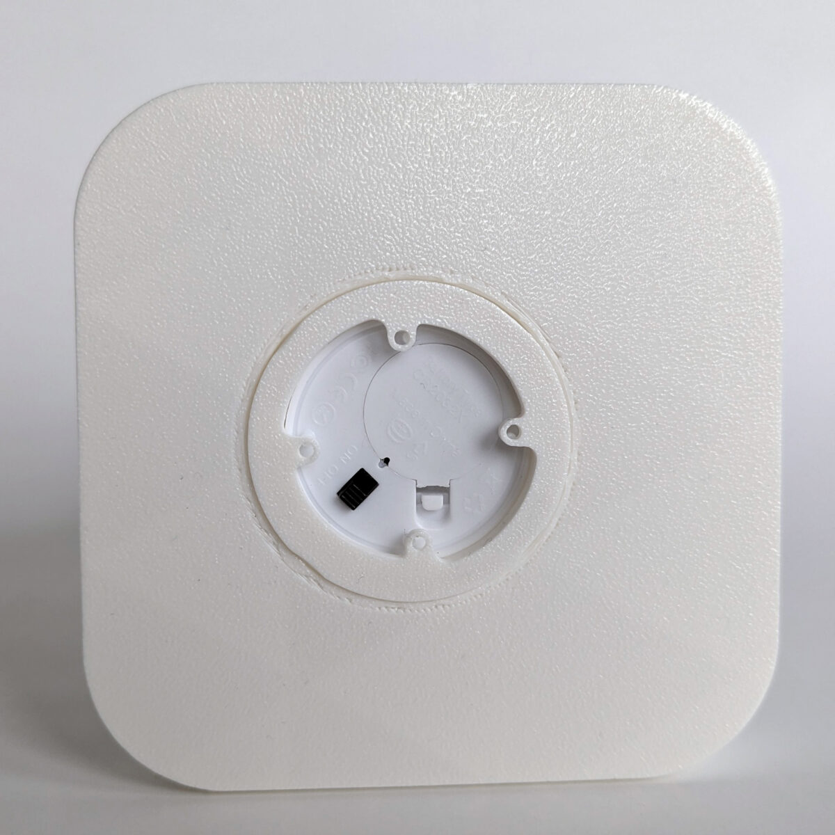 Art Nouveau Lamp photographed from the bottom
