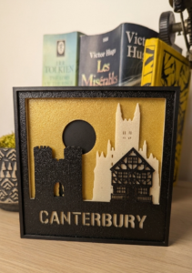 Canterbury Shadowbox displayed in the home