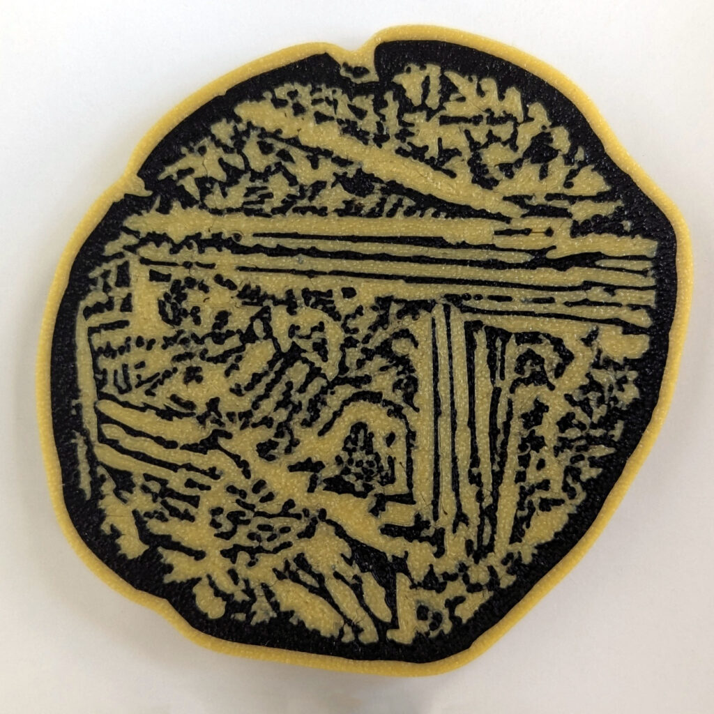 Micrometeorite Coaster