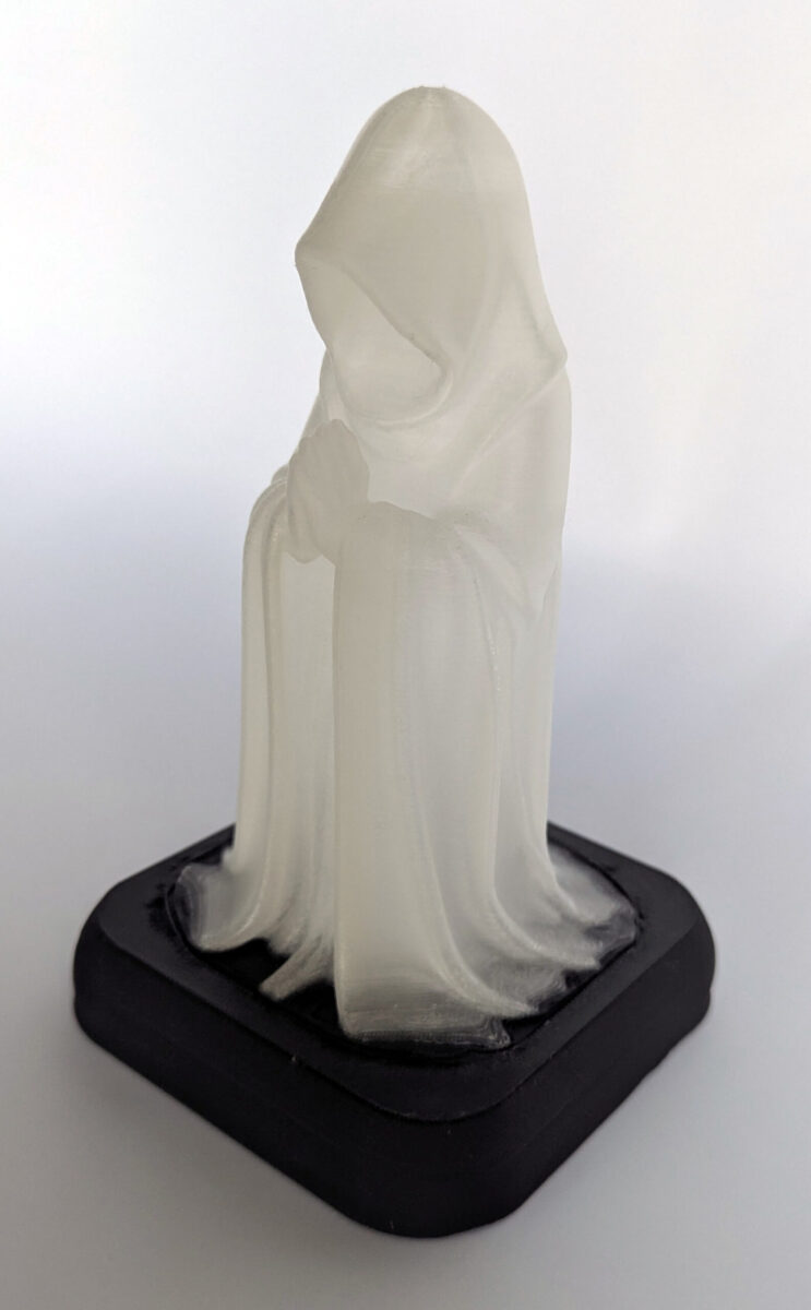 Wraith LED Lamp photographed from the left front